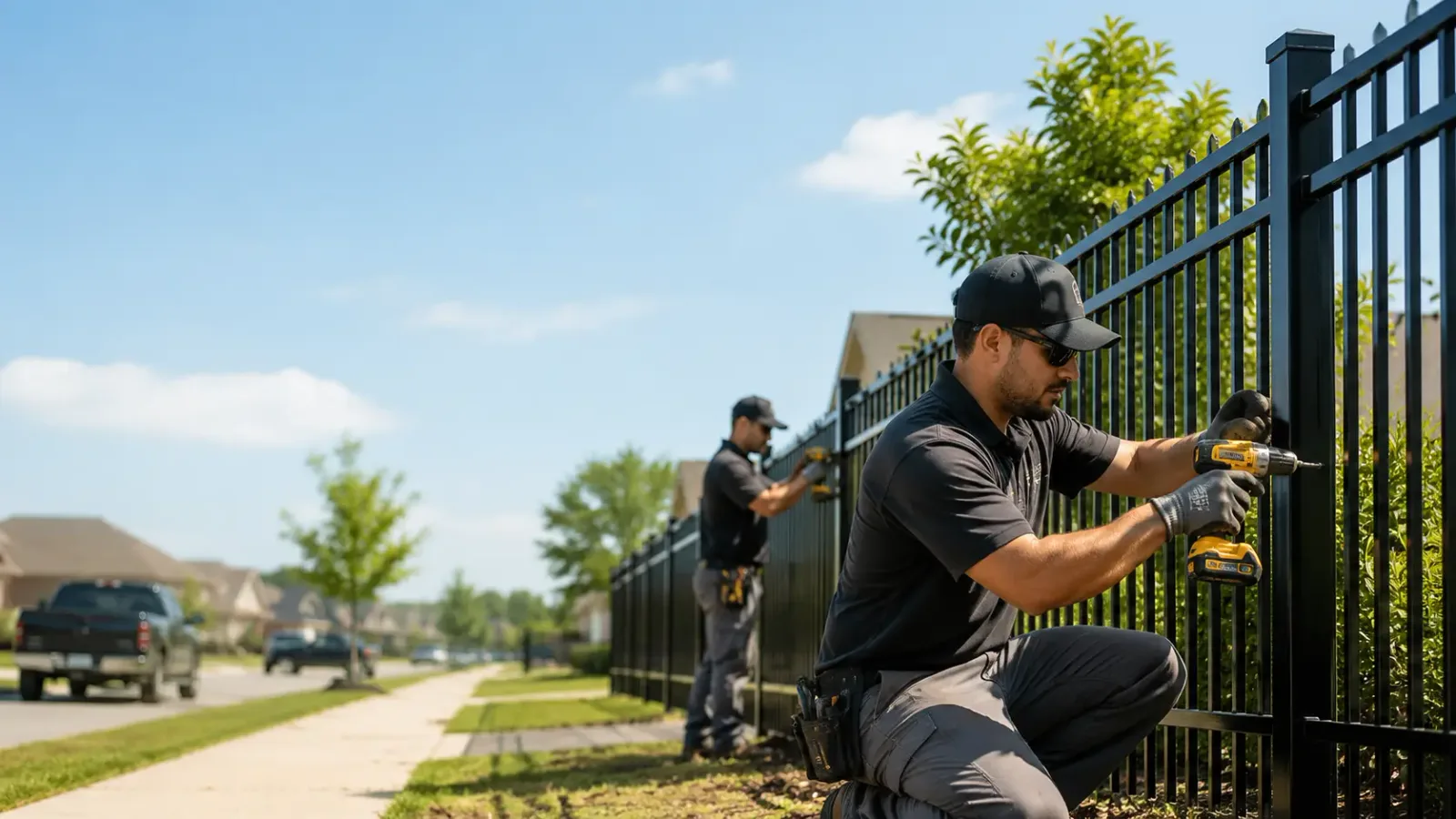 Metal Fence Installation in Saxis, VA